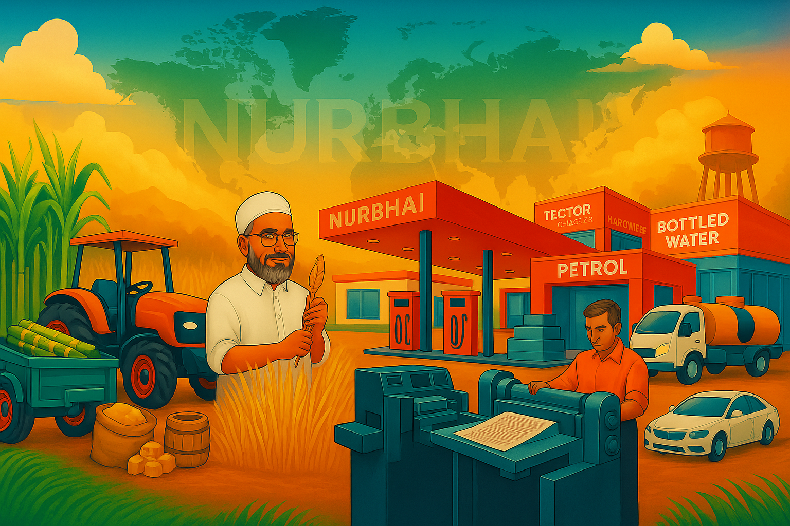 Nurbhai Family World Map